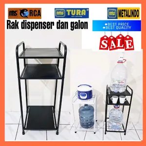Rak dispenser rak galon rak rice cooker serbaguna Dapur