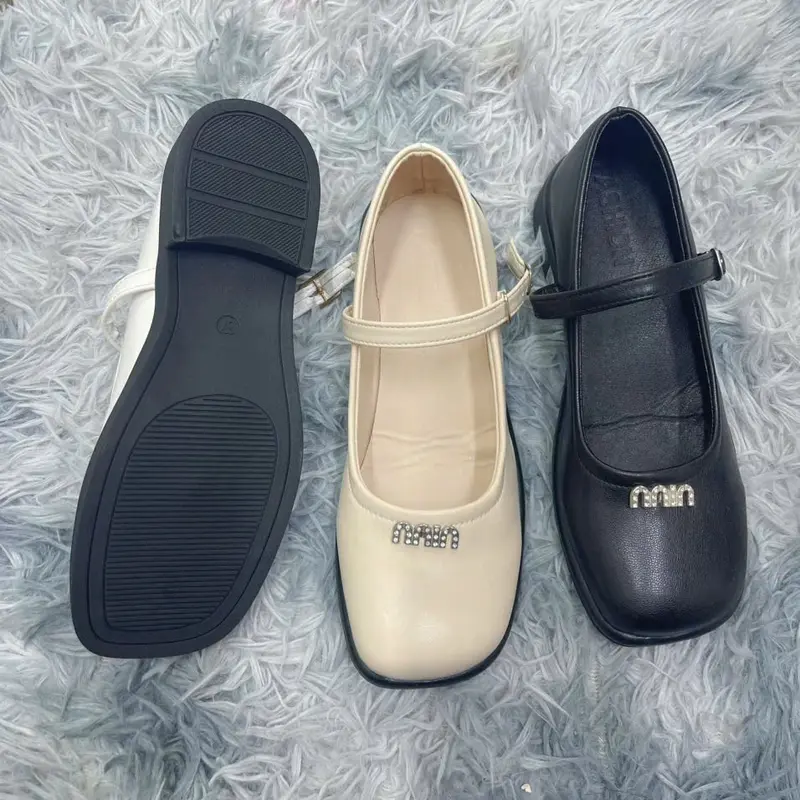[GIÁ HỜI FREESHIP] GIÀY LOLITA CHỮ Min - PHÙ HỢP MỌI LỨA TUỔI - THIẾT KẾ THỜI TRANG - THANH LỊCH, TỐI GIẢN 4