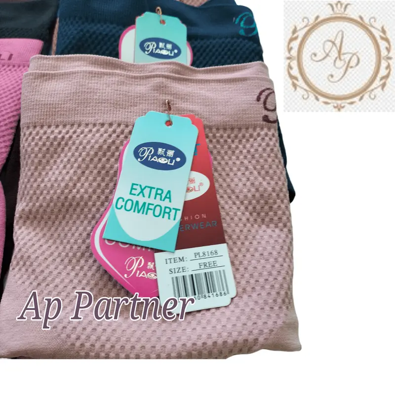 3 Pcs - PIAOLI Celana Dalaman Strit Short Rajut All Size Cewek 2