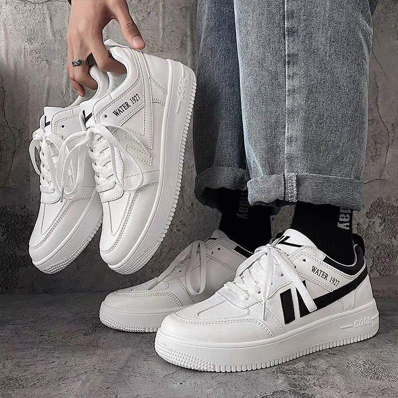Product Introduction of Giày thể thao giày cặp tăng chiều cao nam nữ (MQ1) khâu full đế đóng hộp cẩn chận Sneaker Shoes Đế Bằng af1 7