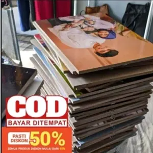 CETAK FOTO 30X40 PLUS BINGKAI MEDIA KAYU MDF