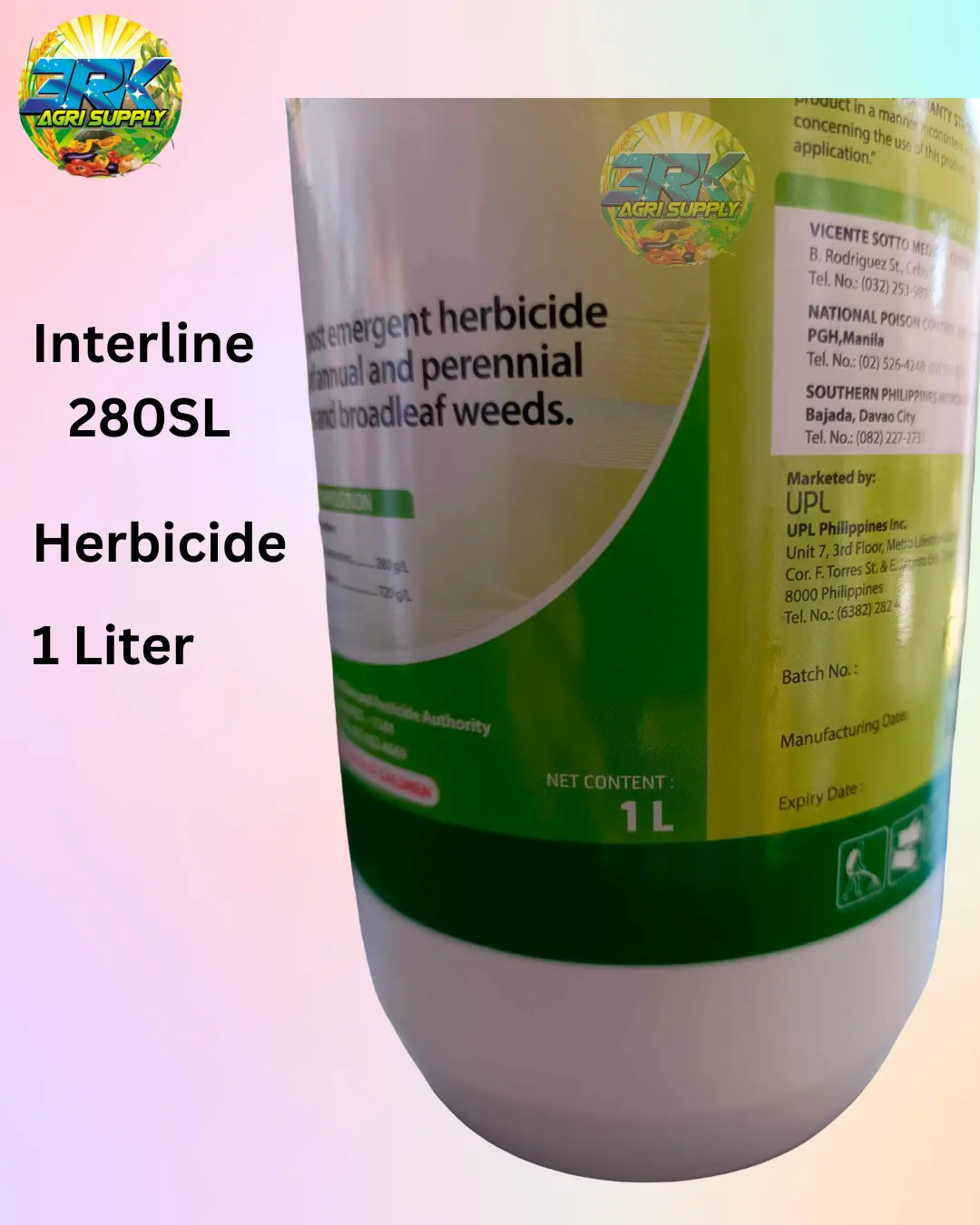 Interline 280 SL Glufosinate Ammonium herbicide 1 Liter - TikTok Shop  Philippines
