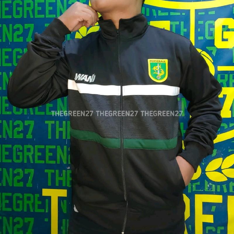 Jaket Persebaya Hitam 2K22/2K23 Bordir 0