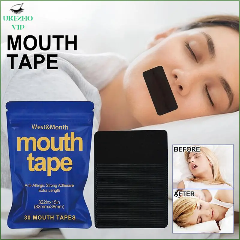 Stop Snoring Patch Nose Breathing Correction Improve Sleeping Promoting Better Breath Portable Night Sleep Mouth Orthosis Tape Skincare Comfort nasal strips