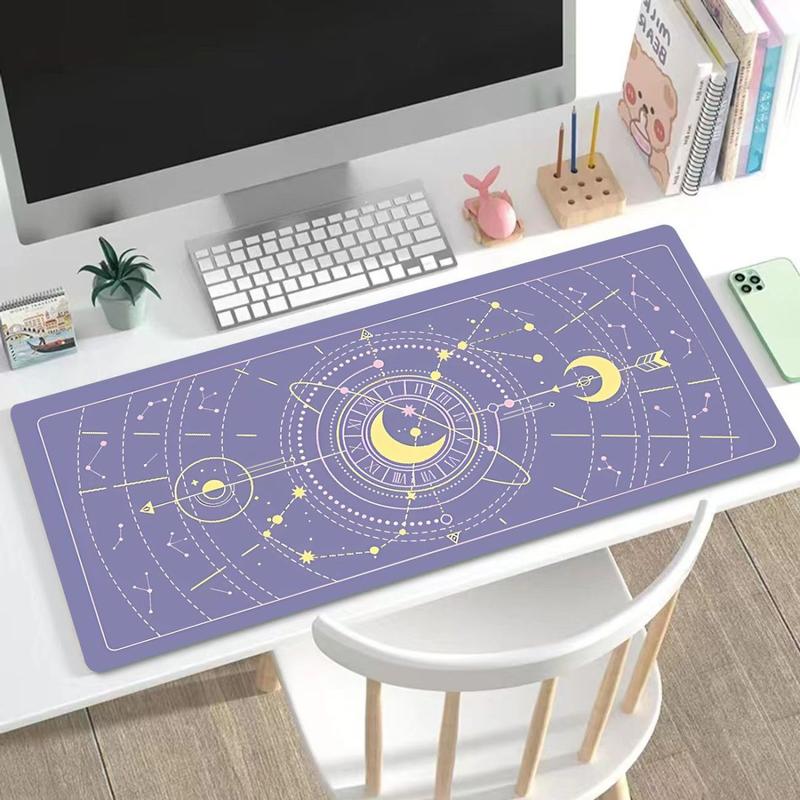 Product Introduction of Tấm lót chuột Magic Sakura, Kích thước lớn, Tấm lót bàn máy tính văn phòng, Tấm lót bàn trò chơi và bàn phím, Thích hợp cho bàn học sinh, Phát hành năm 2025, Thiết kế mảng ma thuật 6