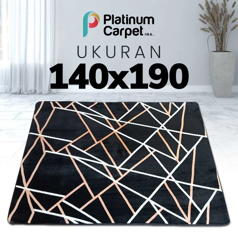 Karpet Busa Malaysia Empuk Bahan Carpet Kain Flanel Merk Dragon Size 140x190 (Medium)