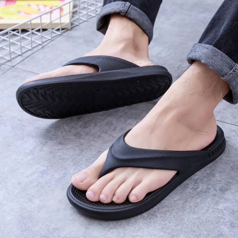 Dép Xỏ Ngón, Thường Ngày Và Thoải Mái, Không Trơn Trượt, Thích Hợp Cho Tất Cả Các Mùa, Sử Dụng Hàng Ngày, Ngoài Trời Và Bãi Biển, Xu Hướng Cá Tính, Làm Bằng PVC, Dép Xỏ Ngón