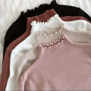 DAISY CURLY INNER KNIT | BLOUSE DALAMAN RAJUT KERIWIL (KOA) NTR Wanita Panjang Knitwear