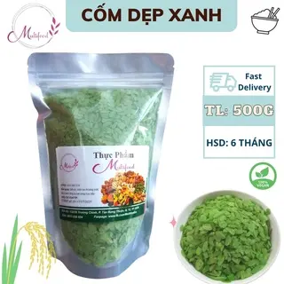 500G Cốm dẹp Xanh Đặc Sản Làng Vòng | MultiFood - Multifood