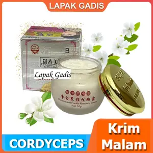 Krim Malam CORDYCEPS  Night Cream Pelembab Wajah