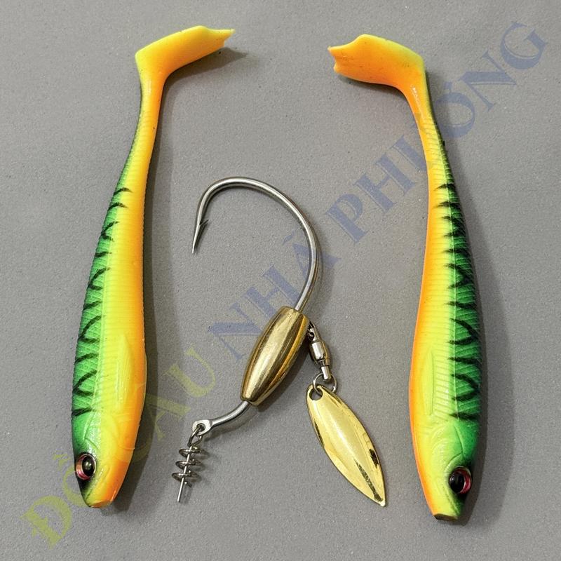Product Introduction of Combo 5 Mồi Chuyên Lure Nhạy Cá + Tặng 2m Leader Noeby, 5 Khóa Lure, Hạt Trợ Lực Ném, Hạt Chặn, Hộp Đựng - Đi Câu Fishing Bắt Cá Câu Cá 7