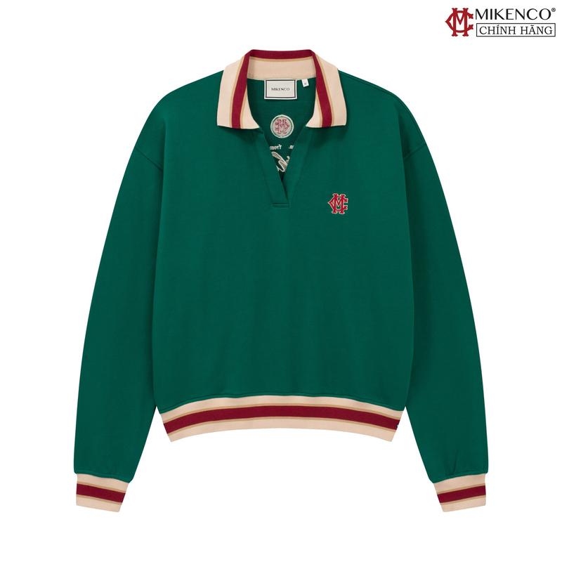MIKENCO Local Sweater -  Áo nỉ dài tay có cổ nam
