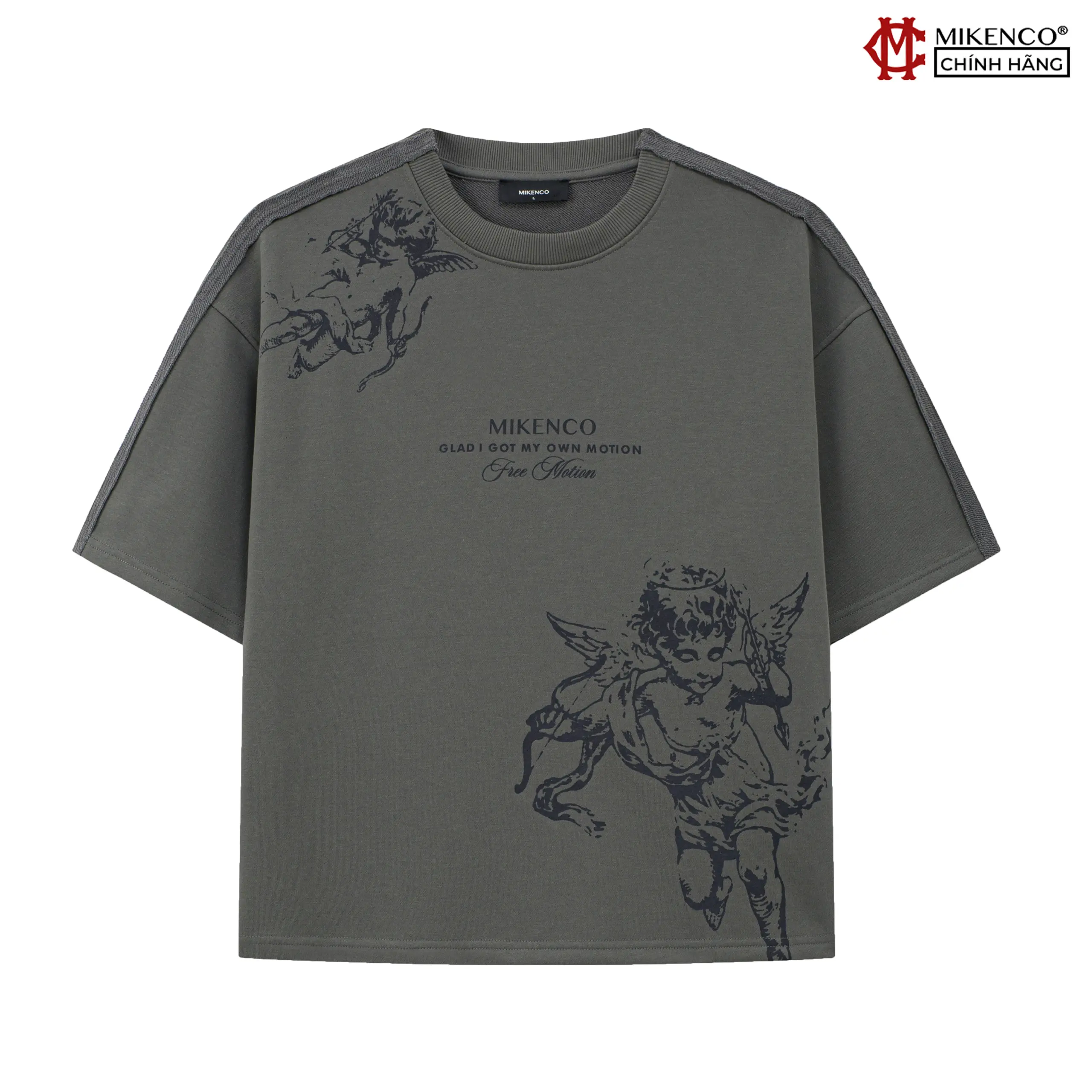 Áo phông unisex MIKENCO Angel Rising Tshirt Cotton Cotton