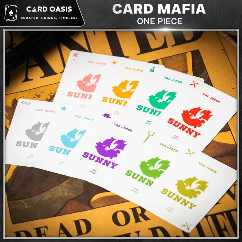 Bộ Bài Tây Sưu Tầm One Piece - Chính Hãng Card Mafia, Thiết Kế Cao Cấp từ Toei Animations 3
