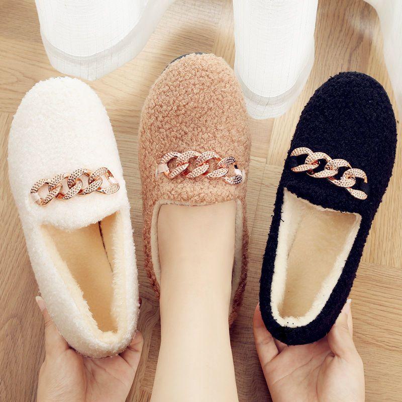 Giày Lười, Dễ Phối Đồ, Đế Mềm, Giày Đi Tuyết Bà Bầu, Dép Gót Bịt, Giày Lười, Hàng Mới Về Cho Mùa Thu Đông Năm 2025 4