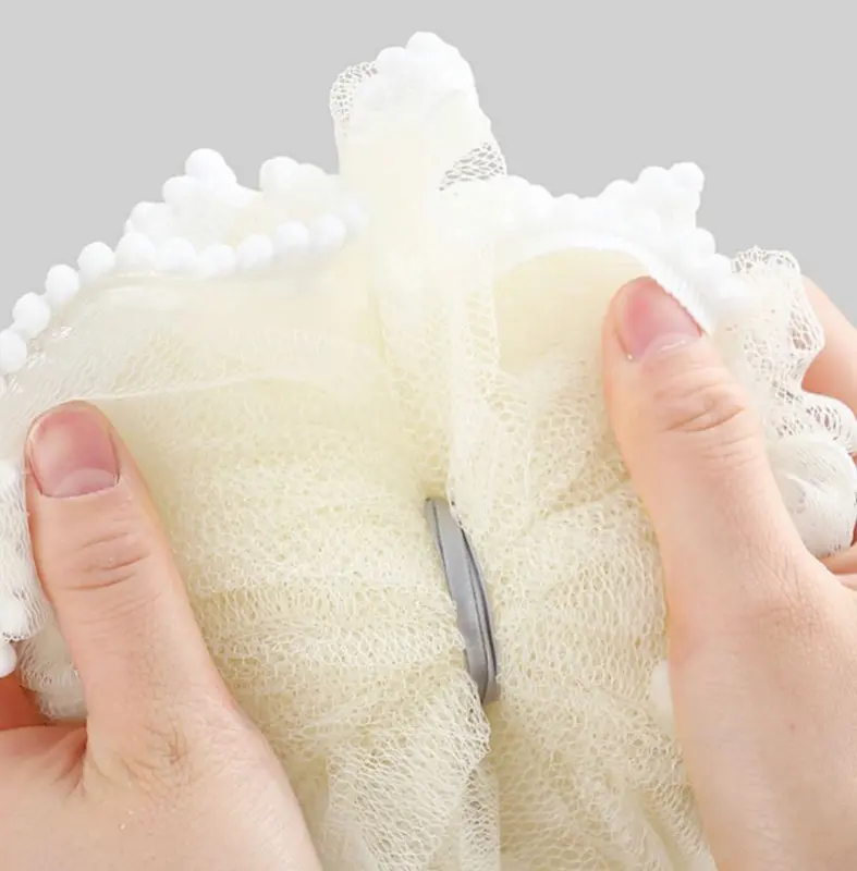 Sponge Mandi Besar / Shower Puff / Sponge Busa Bagus /Spons Mandi Pengangkat Daki Sponge Busa Bagus Bulat 4