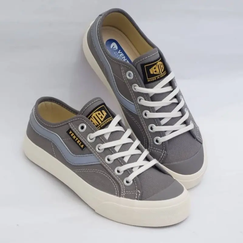 Sepatu Abu-abu Anak Ventela New Public Grey Casual Look Sneakers Vantela Ready Size 36-43