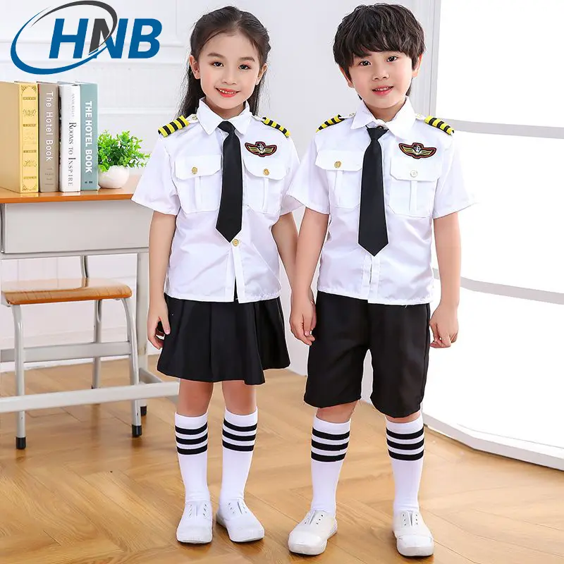 Hàng Có Sẵn Bộ Đồ Đồng Phục Tiếp Viên Hàng Không Trung Quốc Cho Nam Nữ Áo Cotton Menswear Quần