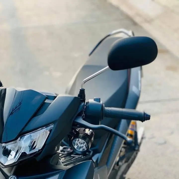 KÍNH CHIẾU HẬU MẪU SPARK THAILAND CHÍNH HÃNG YAMAHA LẮP ĐƯỢC CHO NHIỀU DÒNG XE BÊN TRÁI REN THUẬN 10LY Phụ Tùng Phụ Kiện 4