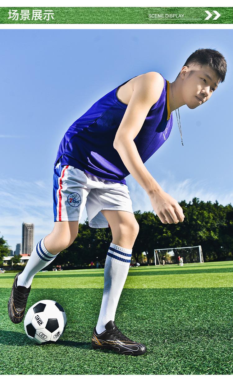 Product Introduction of Football Boots Soccer Cleats Spikes Shoes for Men Women Unisex Child Boys Girls Professional Breathable Training High-Tops Futsal 2 41 Y 4 37