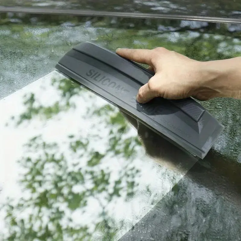 Soft Silicone Car Wrap Tool, Water Window Wiper Drying Blade, Clean Scraping Film Scraper, Car Wash Accessories 3