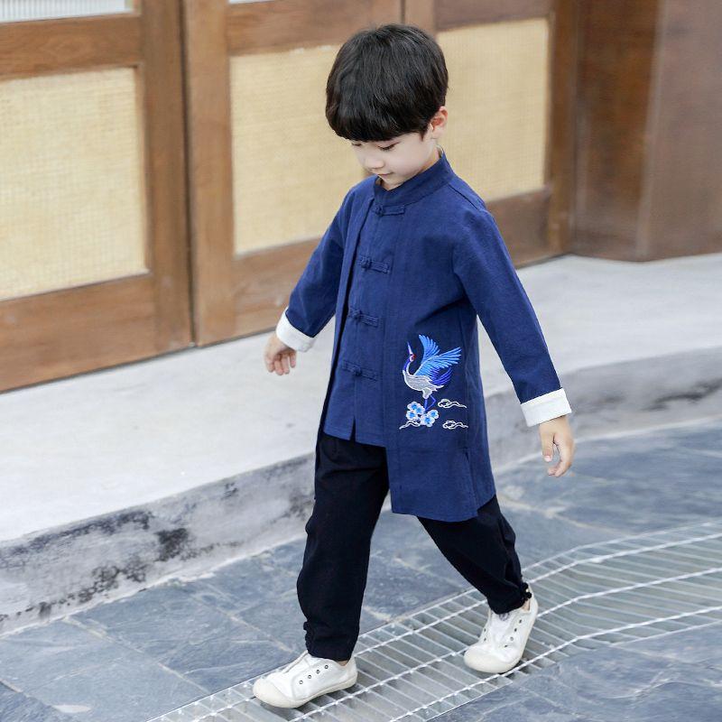 Product Introduction of Quần Áo Truyền Thống Trung Quốc Hanfu, Dành Cho Bé Trai, Trang Phục Cổ Xưa Cho Trẻ Em, Quần Áo Bậc Thầy Phong Cách Trung Quốc, Nhà Tu Nhỏ Bộ Đồ Cổ Điển Trung Quốc, Thích Hợp Cho Biểu Diễn Sân Khấu, Bộ Sưu Tập Năm 2024 16