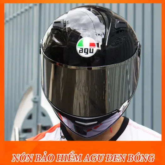 Mũ Nón Fullface AGU  - Tặng túi đựng nón Kính Chống Tia UV Tốt Helmet Nón Bảo Hiểm 6
