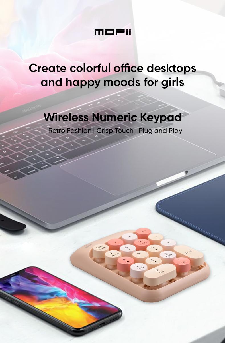 Product Introduction of MOFii Keyboard Numeric Wireless 2.4G X910 0