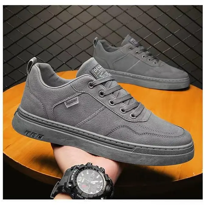 Giày Sneaker Nam, Giày Da Nam Thấp Cổ Da Lộn - MẪU MỚI NHẤT 2024
