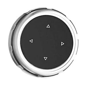 Product Introduction of Car Multimedia Knob Cover, Medium to Large Multimedia Control Button Cover for BMW 1 3 4 5 7 Series X1 X3 X4 X5 X6 F10 F20 F30, ABS Plastic BMW 1 Series Idrive Multimedia Button Cover 1