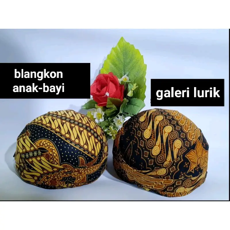 Blangkon Anak Bayi Laki-laki/ Blangkon Anak Laki-laki/ Adat Jawa Bayi Baru lahir Cowok
