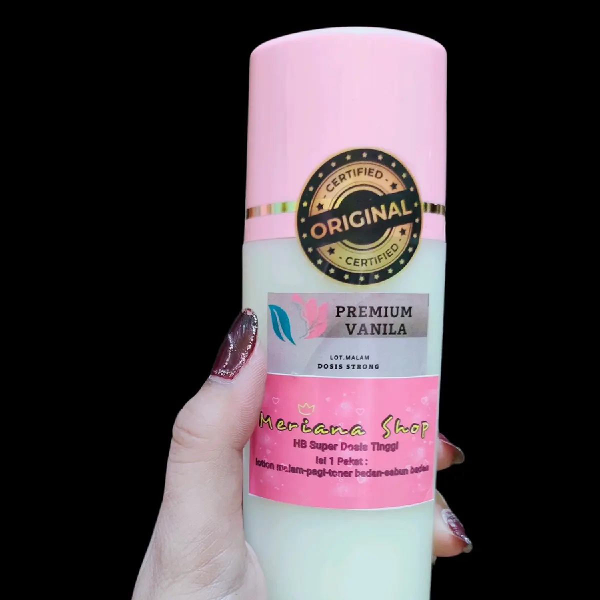 Lotion Whitening Premium Vanilla (Malam)