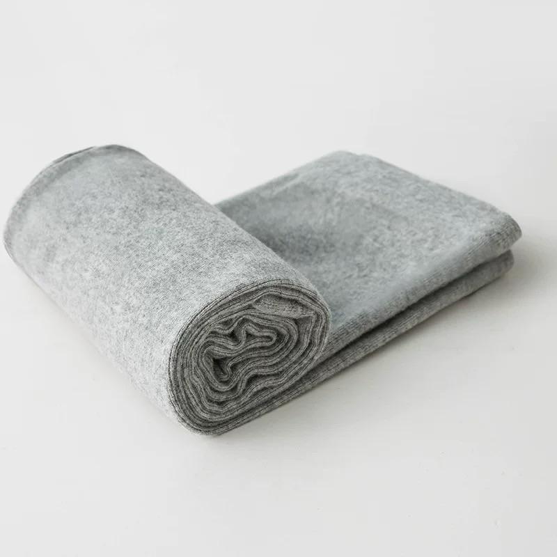 Quần legging trơn dài 25kg-41kg chất vải cotton xuất dư co giãn 4 chiều thấm hút mồ hôi 7