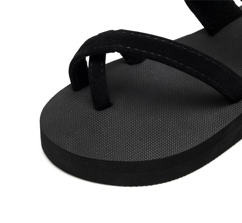 Dép xỏ ngón nữ đế xốp 3cm, quai nhung siêu nhẹ 7