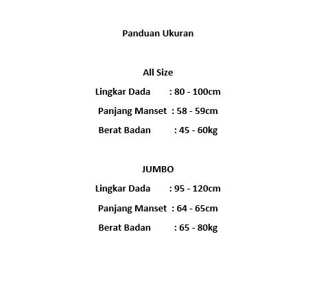 Manset Buntung Wanita Kutung Lekbong Kerah Oblong Polos Warna O neck All Size dan Jumbo Dewasa Anak bb 45 sampai 80kg Rayon Soft Stretch Pink Putih Nyaman Panjang 2