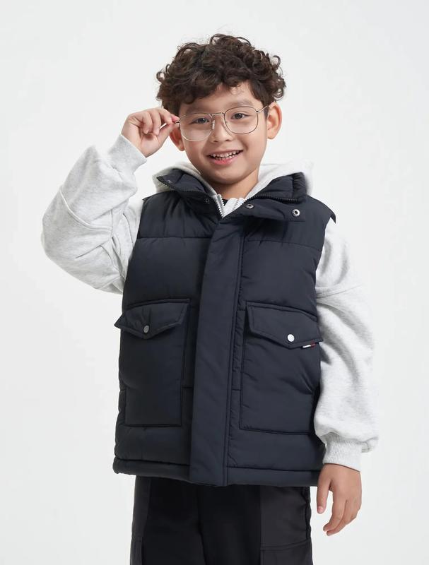 Áo khoác gilet chần bông bé trai CANIFA 2OT23C004