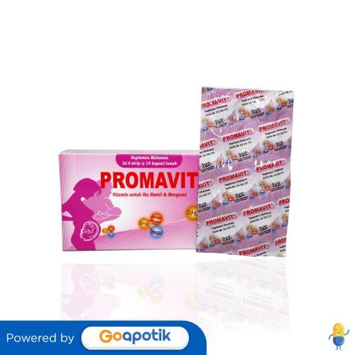 Gambar PROMAVIT BOX ISI 60 KAPSUL dari Apotek Dande Farma by GoApotik Kota Surabaya Tokopedia