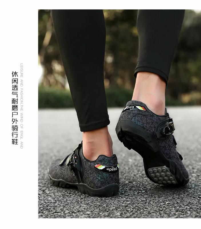 Product Introduction of Men cycling shoes speed self-locking MTB shoes man road bike shoes bicycle racing sneakers triathlon sapatitilha Ciclismo MTB size 36-47 36