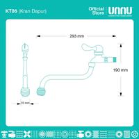 Gambar UNNU Kran Dapur - KT06 1/2" cuci piring dari UNNU.official Kab. Gresik 4 Tokopedia