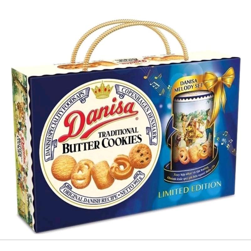  Hộp Quà Bánh Quy Danisa Melody Hộp Nhạc 992G Food 
