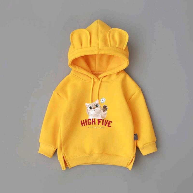 jaket Dino anak sweater gambar Dino Hoodie Dino T-rex Santai 3
