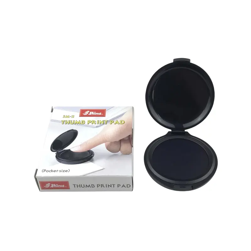 Khay mực lăn tay tròn hiệu Shiny SM-2 2