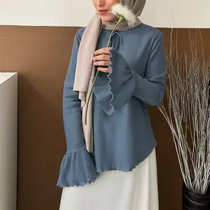 Atasan Wanita CHIC TOP Knit April Lengan Panjang