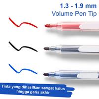 Gambar GRASP Spidol Permanen Marker Oil Based Cepat Kering Tahan Air SP001 - Biru - Permanent dari Grasp Indonesia Kota Bekasi 4 Tokopedia