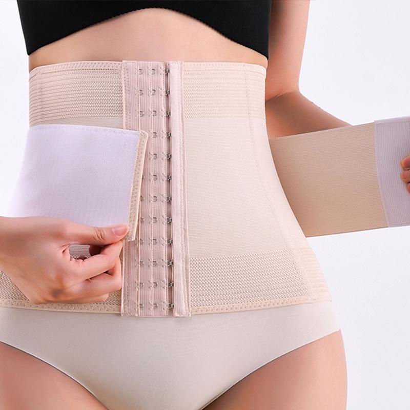 Product Introduction of Waist Trainer, Women Belly Wrap, Postpartum Abdominal Belt, Corset Waist Trainer Strap 7