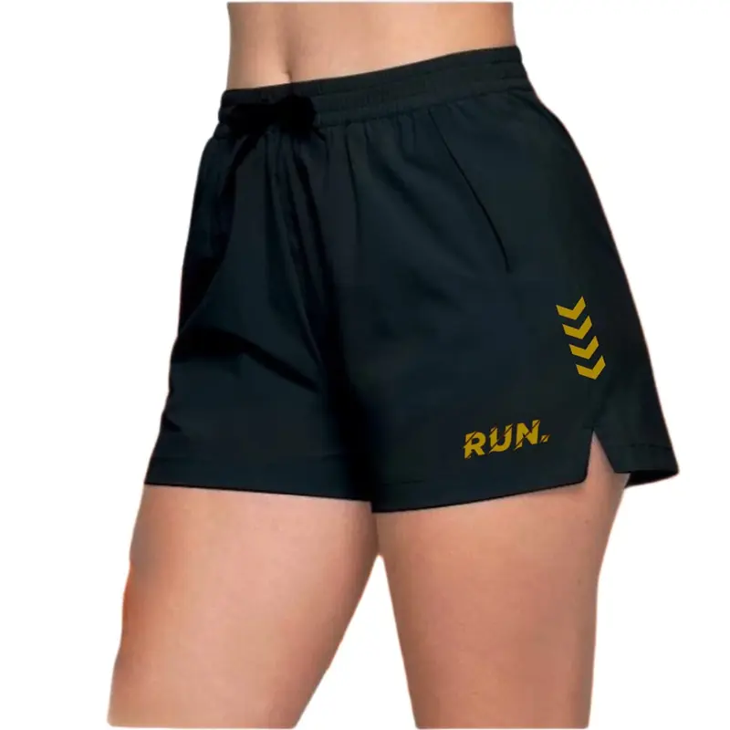 Promo 6pcs celana belah samping volly RUN Terbaru Sport 6