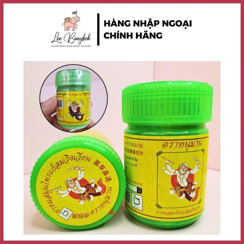 [HŨ KHỔNG LỒ] Combo Lọ, Hũ Hít Thông Mũi Thảo Dược Hanuman / Hong Thai Giảm Nghẹt Mũi, Viêm Xoang Thái Lan - LEEBANGKOK