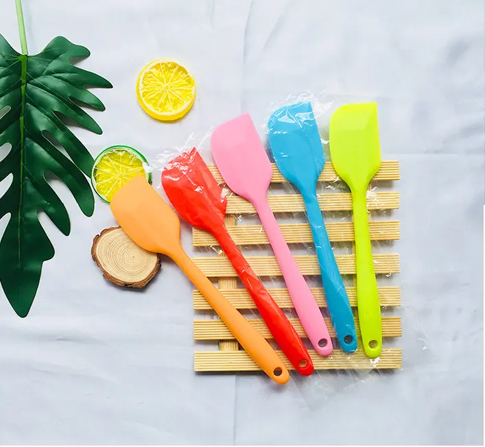 BISA COD H5426 Spatula Masak Silikon / Spatula Silicon Tahan Panas / Spatula Masak / Spatula Pengaduk Adonan Kue Kitchenware Kuas 6
