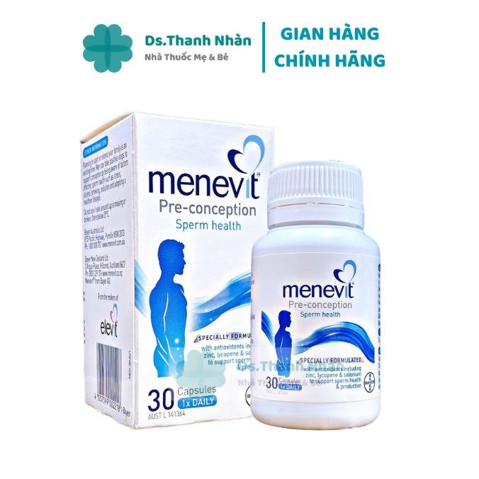 Viên uống Menevit và Oyster plus hỗ trợ sức khỏe nam giới 1