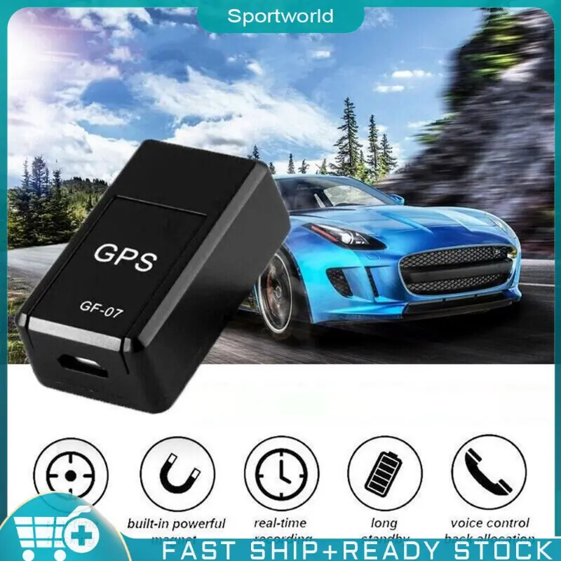 GF07 GPS ติดตามรถ ดักฟังได้ บันทึกเสียงได้ ขนาดเล็ก ซ่อนง่าย ไม่ต้องต่อสายไฟ เครื่องติดตา จัดส่งเฉพาะจุด
